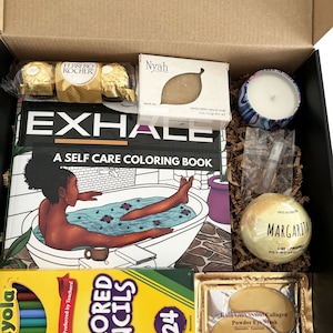 Self Care / Self-Care Kit / Self Care Gift Box / Black Girl/ Care Package / Self Care Box / For Black Women / Self-Care / Self Love
