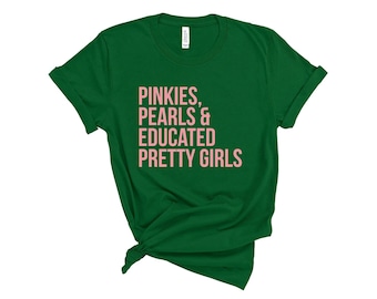 Aka Gifts - Pretty Girls - 1908 - Pink And Green - Aka Shirt Aka Gifts - Pretty Girls - 1908 - Pink And Green - Aka Shirt
