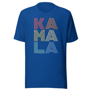 KAMALA / Unisex T-Shirt / Kamala Harris / Retro Shirt / Kamala Harris For President / Kamala 2024 / Madam President / Kamala Shirt / Vote