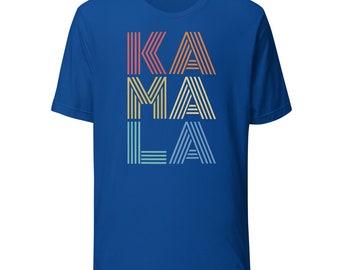 KAMALA / Unisex T-Shirt / Kamala Harris / Retro Shirt / Kamala Harris For President / Kamala 2024 / Madam President / Kamala Shirt / Vote