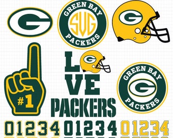 green bay packers svg