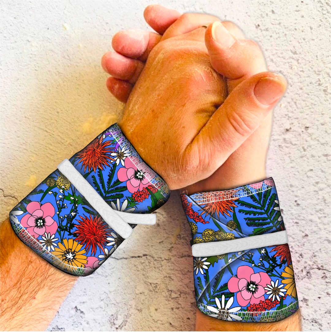 Wrist Wraps for Crossfit With Vintage Wildflowers Wrist Etsy
