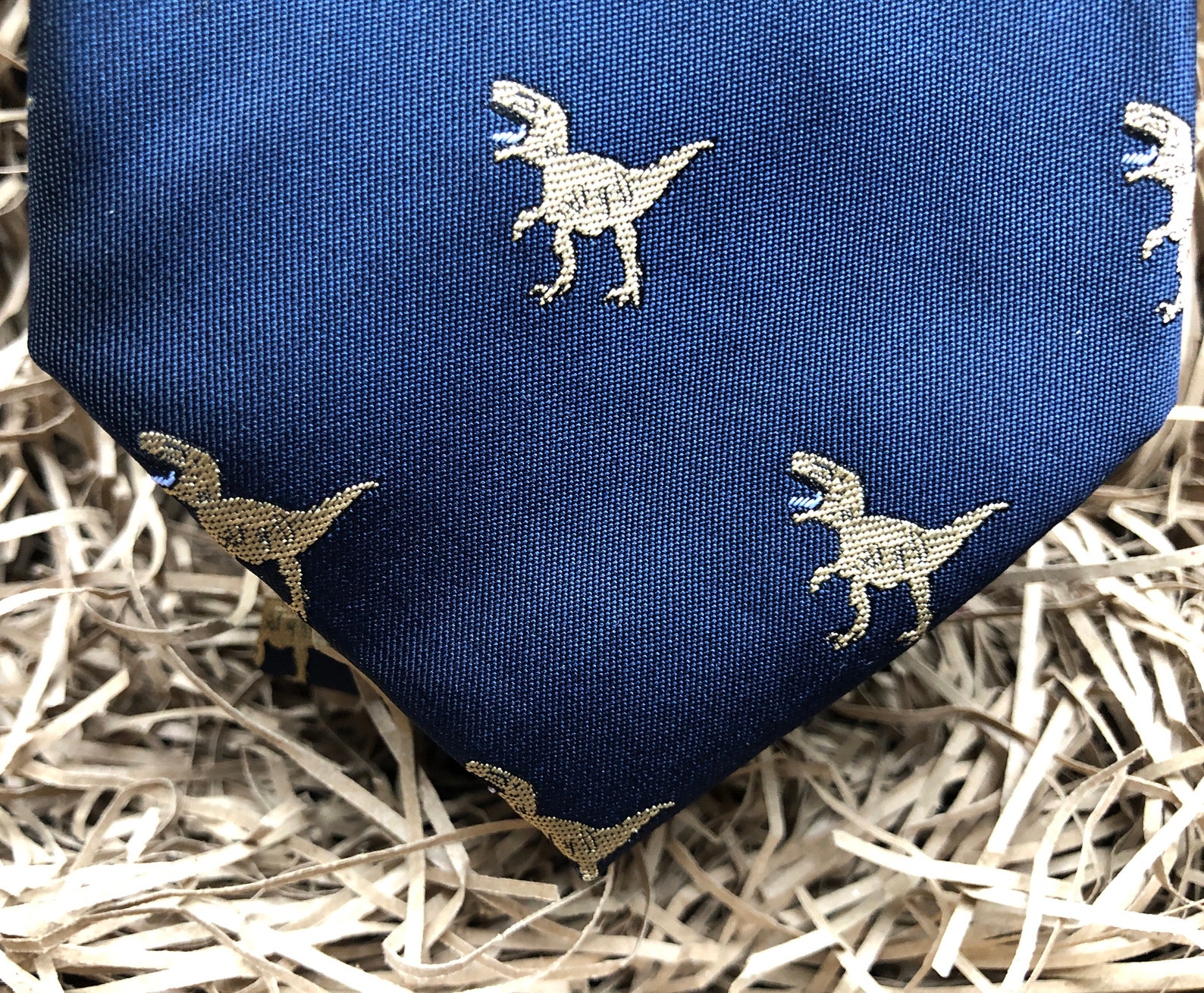 mens dinosaur tie