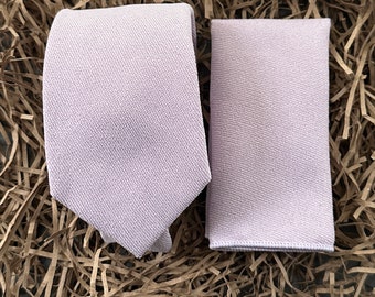 The Lilac: Men's Lilac Tie, Lilac Wedding Tie, Men's Gifts, Groomsmen Gifts, Best Man Gifts