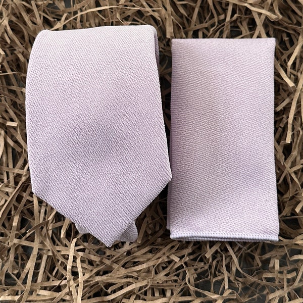 The Lilac: Men's Lilac Tie, Lilac Wedding Tie, Men's Gifts, Groomsmen Gifts, Best Man Gifts