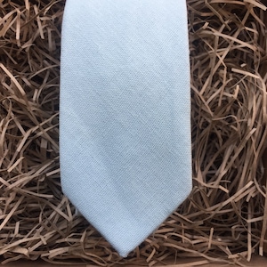 The  Rouen Necktie : Duck Egg Necktie, Mens Necktie, Duck Egg Blue  Tie, Linen Tie, Wedding ties, Ties For Men, Wedding Ties