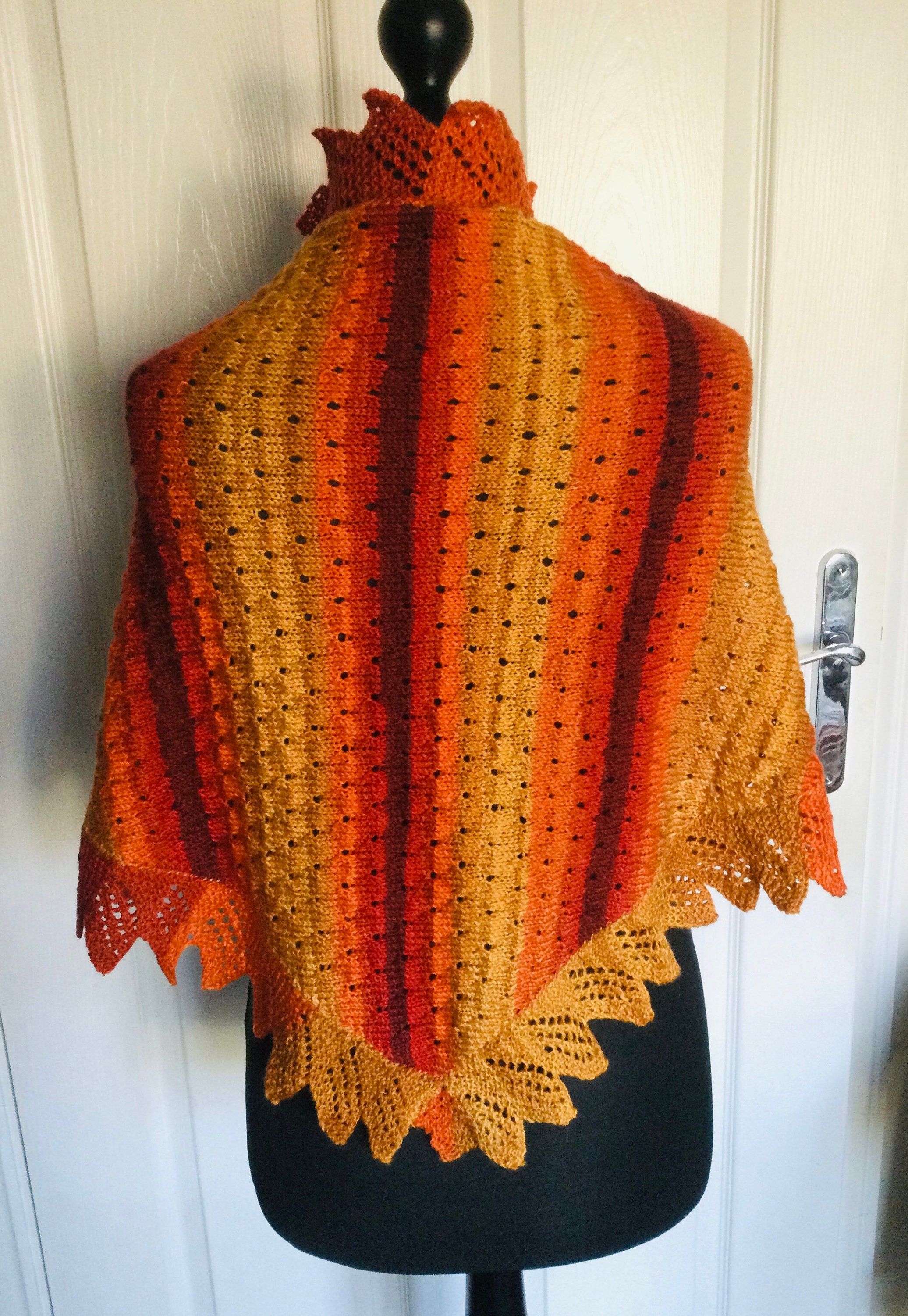 【THE MOZZ】Merino Wool Knit Shawl Awesomer Gossamer Shawl - Westknits