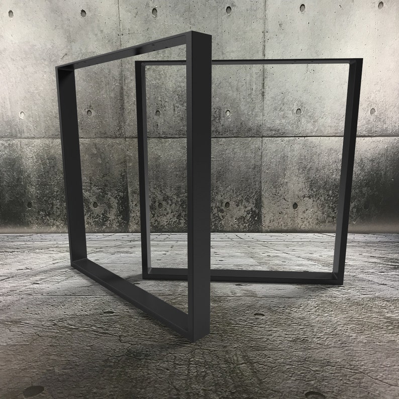 Industrial Table Stand Metal Legs Frames Custom Metal Square Kitchen Table Legs Personalized Dining Room Table Base Kitchen Dining Tables Home Living Fontane Physio De