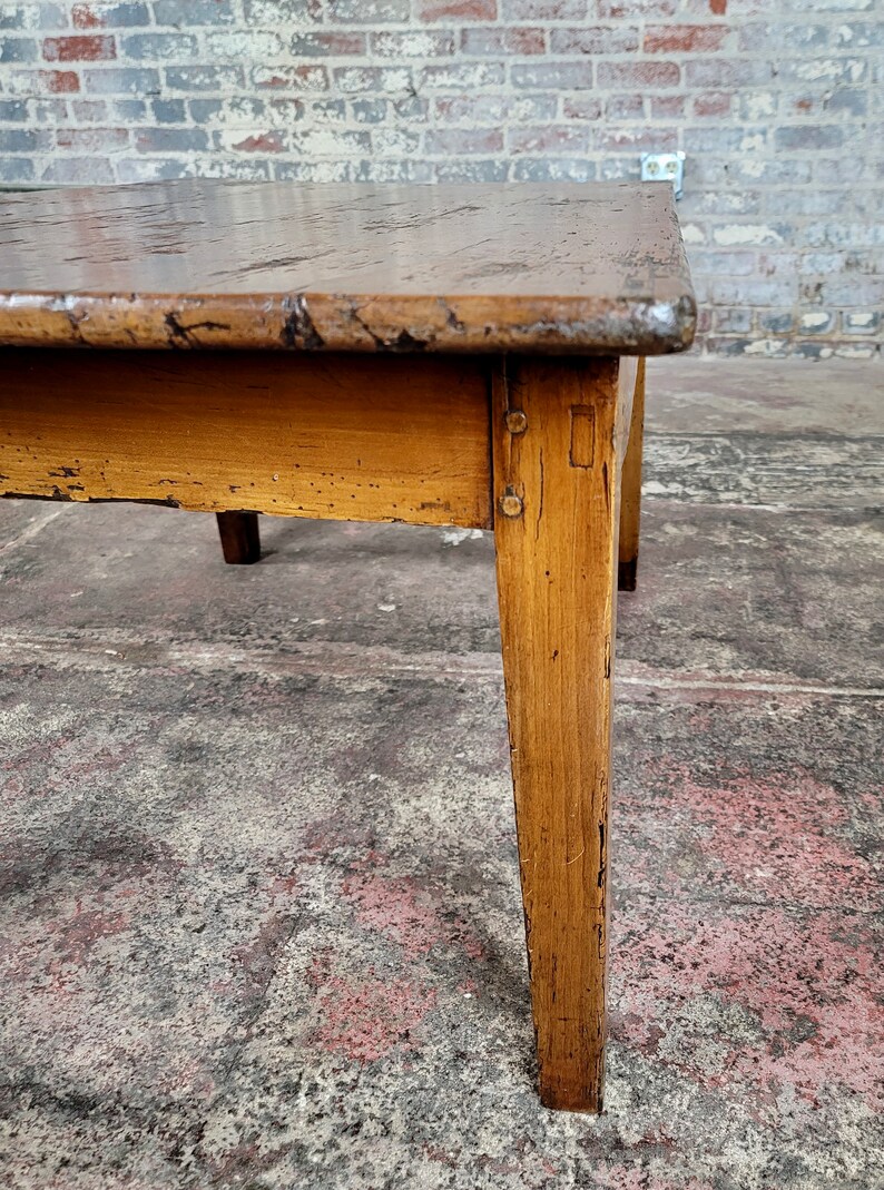 Curated visual reference: Wooden Farm Coffee Table Reference: 18Th Century French Farm Coffee Table Walnut