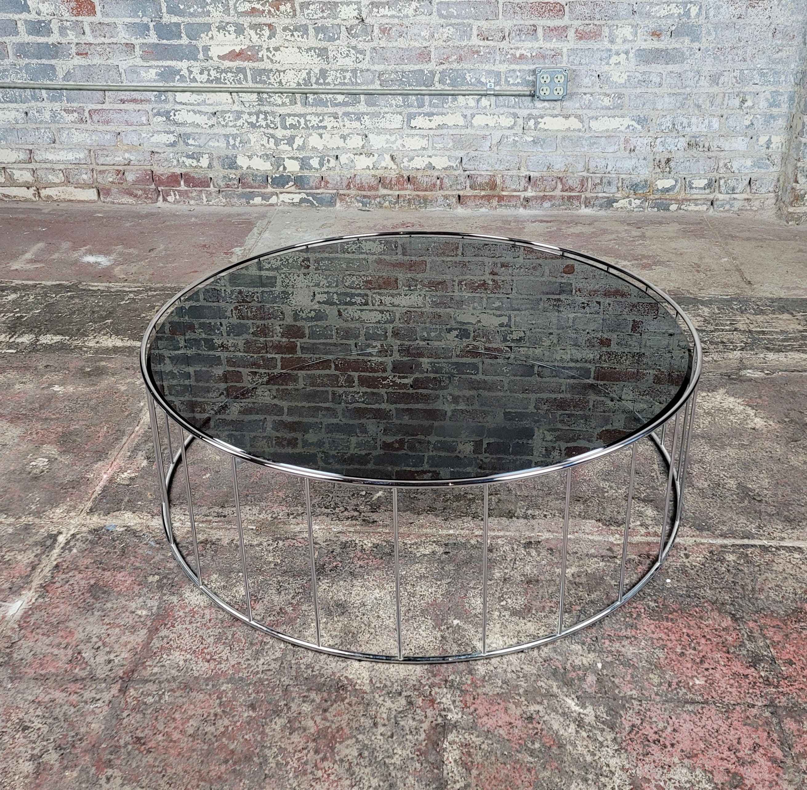 Mercury glass coffee table deals