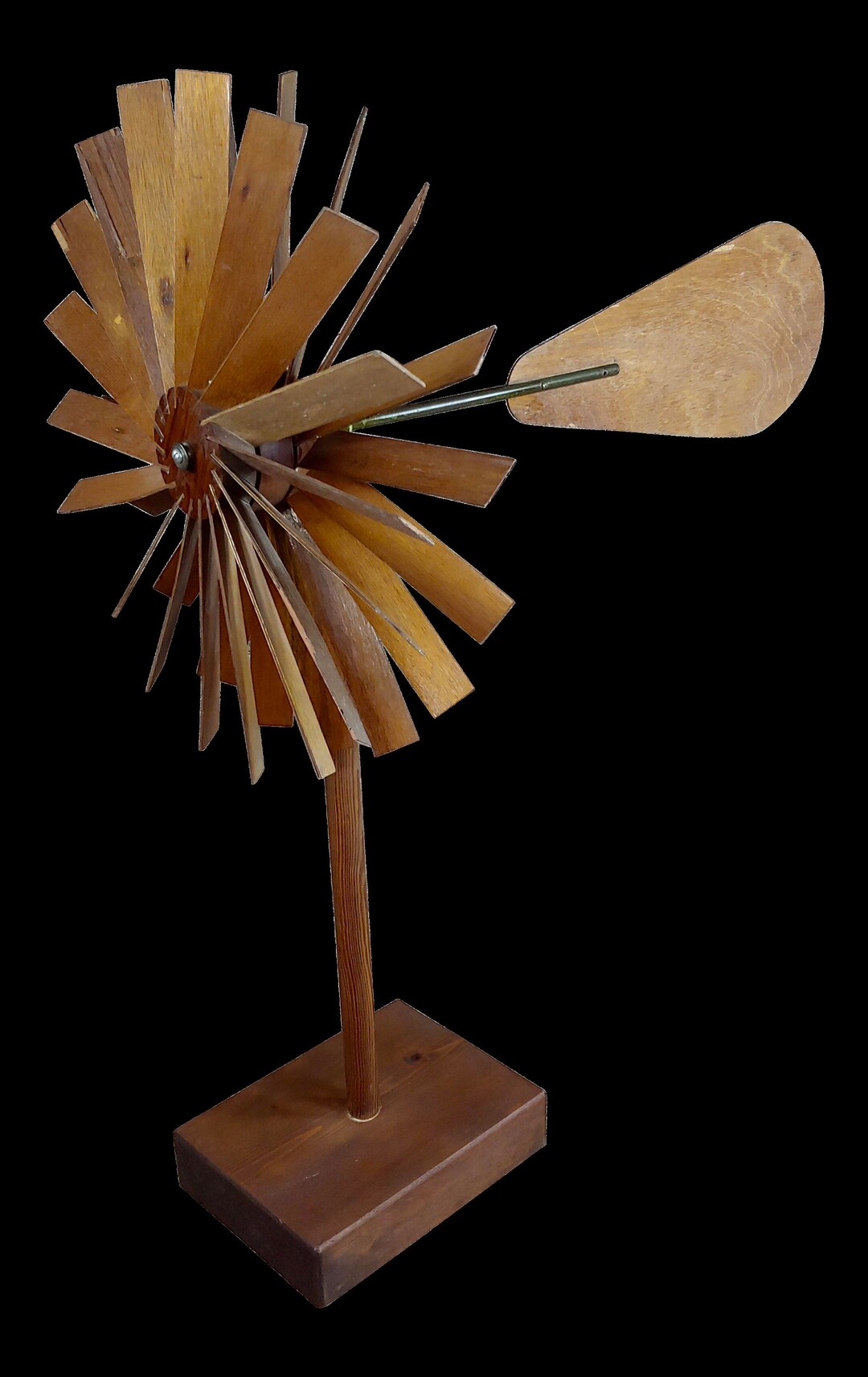 Mid-century Double Propeller Wooden Weathervane - Etsy