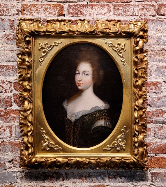 17 世紀 貴族女性の肖像 - 油絵 - Etsy 日本