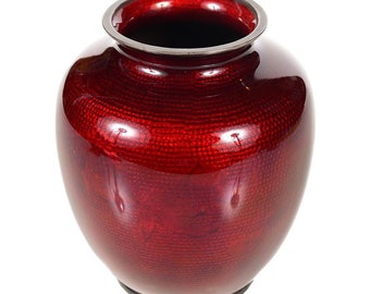 Antico vaso cloisonne giapponese