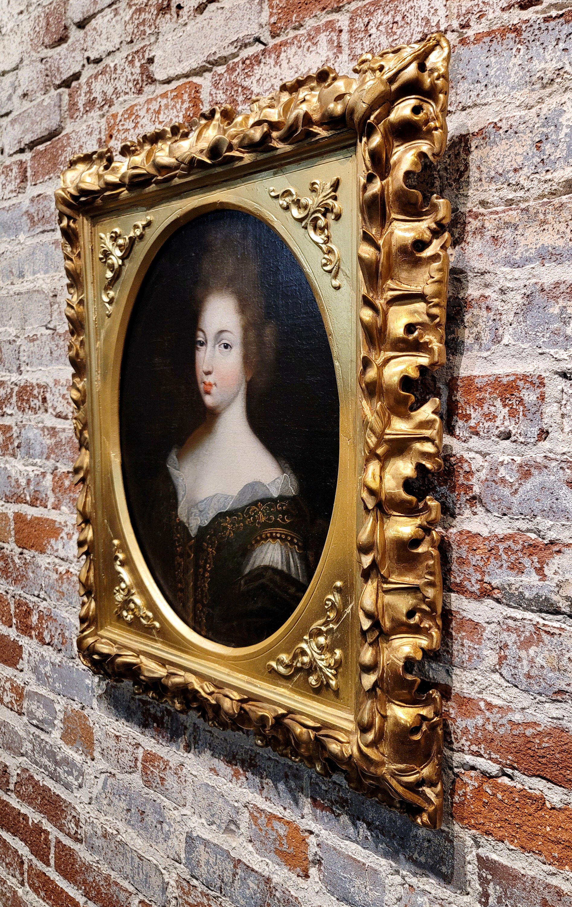 17 世紀 貴族女性の肖像 - 油絵 - Etsy 日本