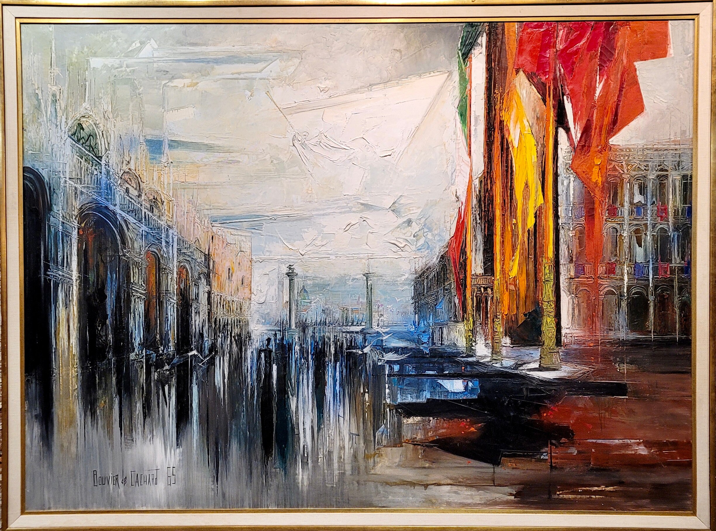 Regis De Bouvier De Cachard -1966 Piazza San Marco in Venice