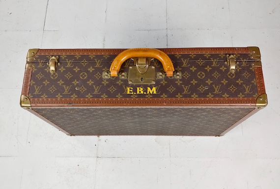 Louis Vuitton Bisten 55 Original Hard Leather Mon… - image 5