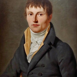 Retrato de un joven aristocrático francés-pintura al óleo del siglo 18 imagen 3