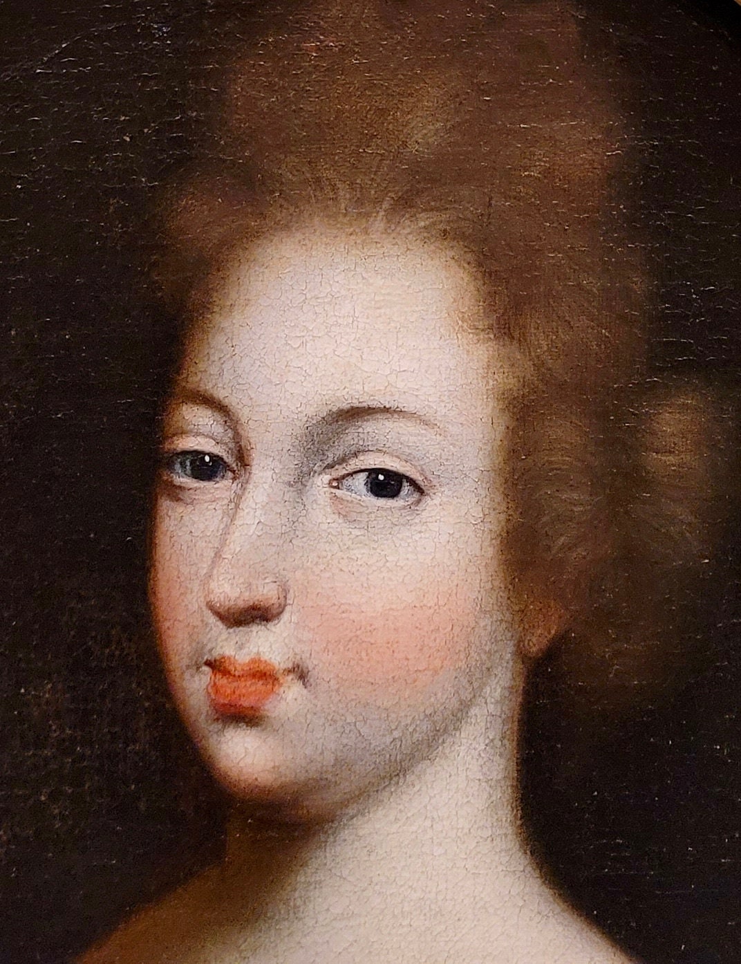 17 世紀 貴族女性の肖像 - 油絵 - Etsy 日本