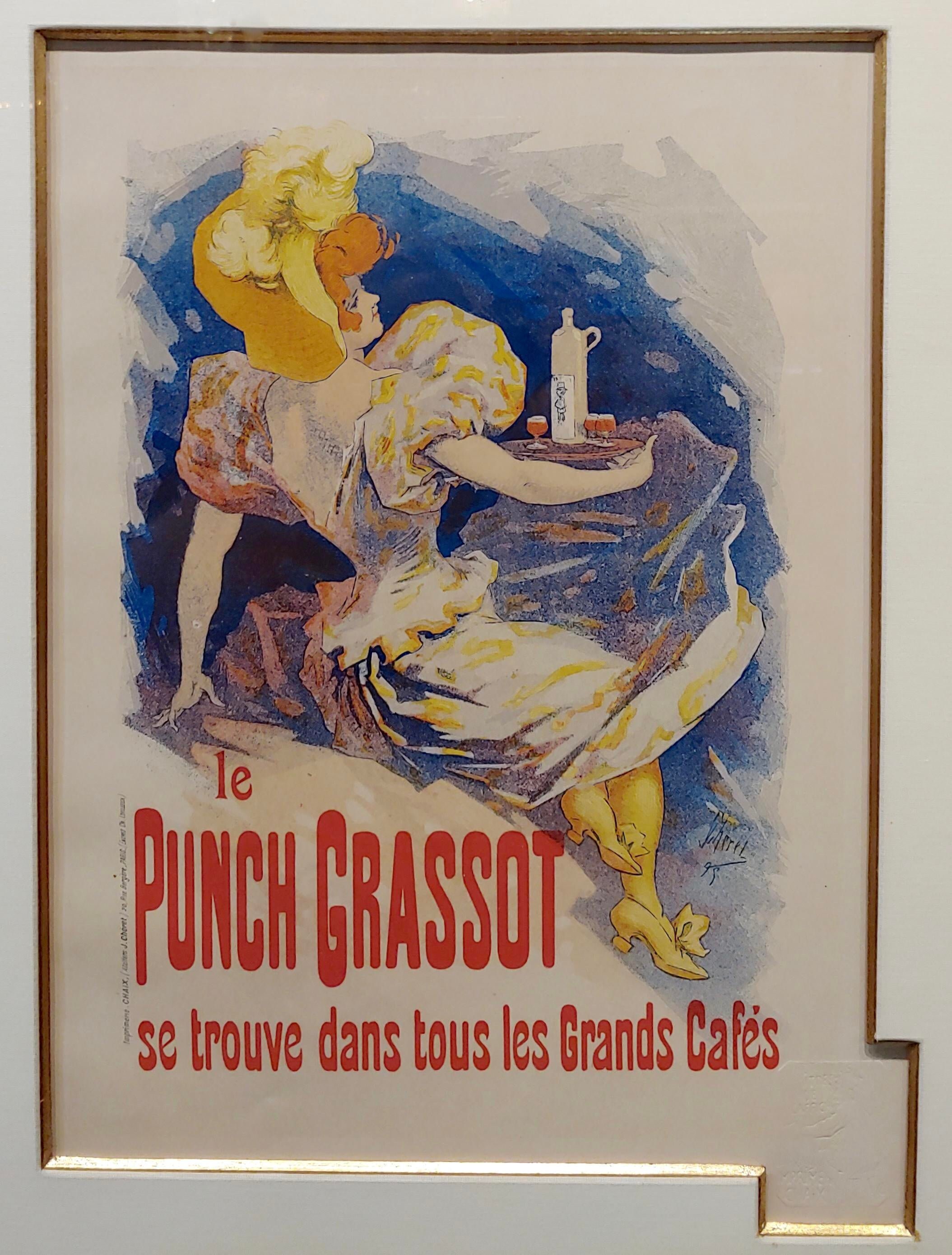 ジュール・シェレ - ル・パンチ・グラソ - 1895 年オリジナルフランス