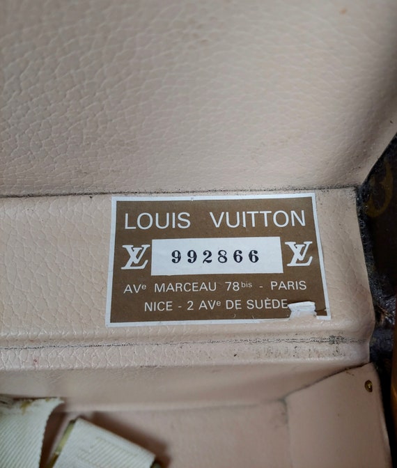 Louis Vuitton Bisten 55 Original Hard Leather Mon… - image 9
