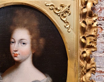 17 世紀 貴族女性の肖像 - 油絵 - Etsy 日本