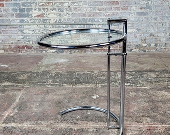 Eileen Gray’s 1960s Mid Century Modern Adjustable Table E 1027