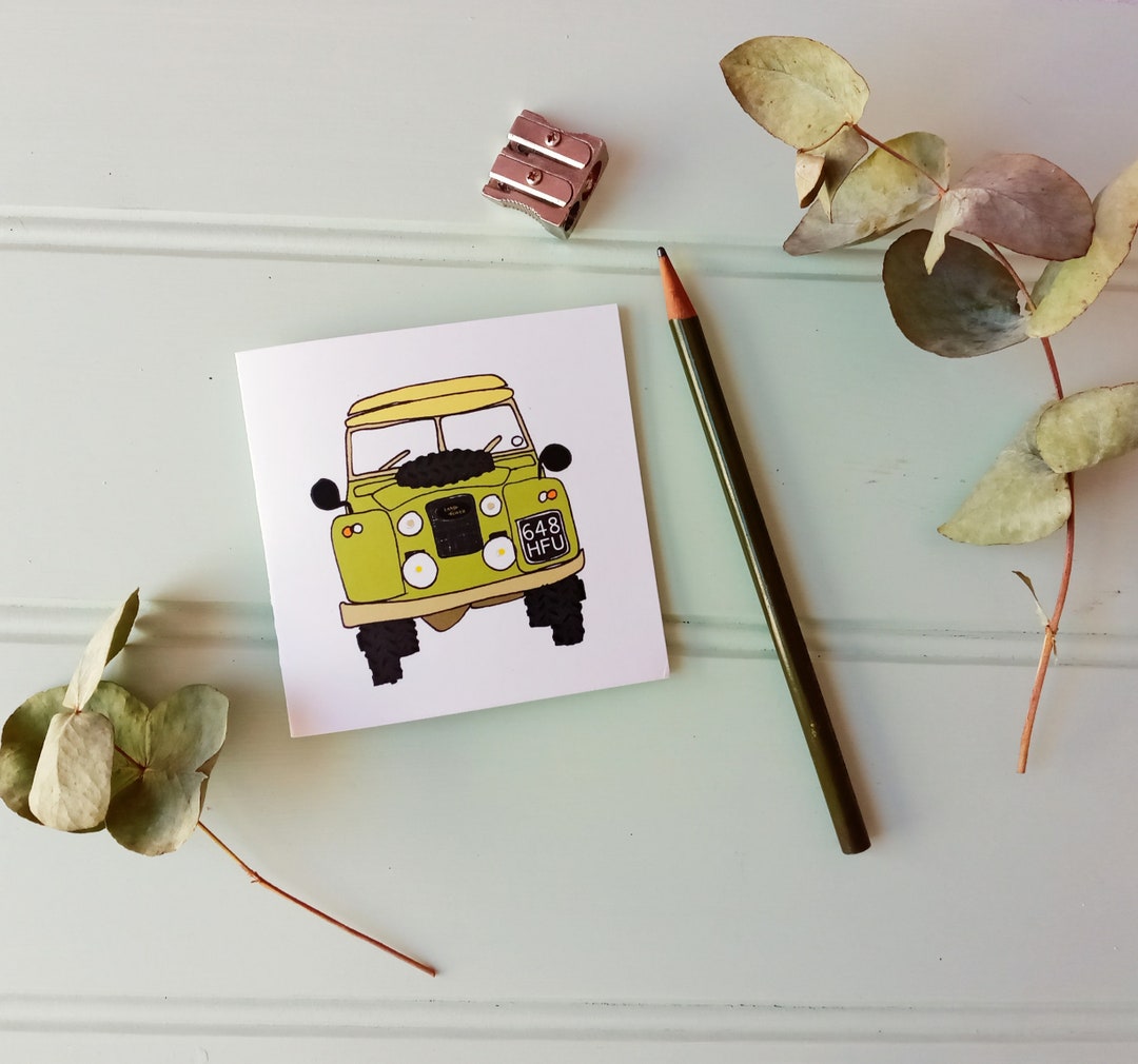 Landrover Greetings Card - Etsy