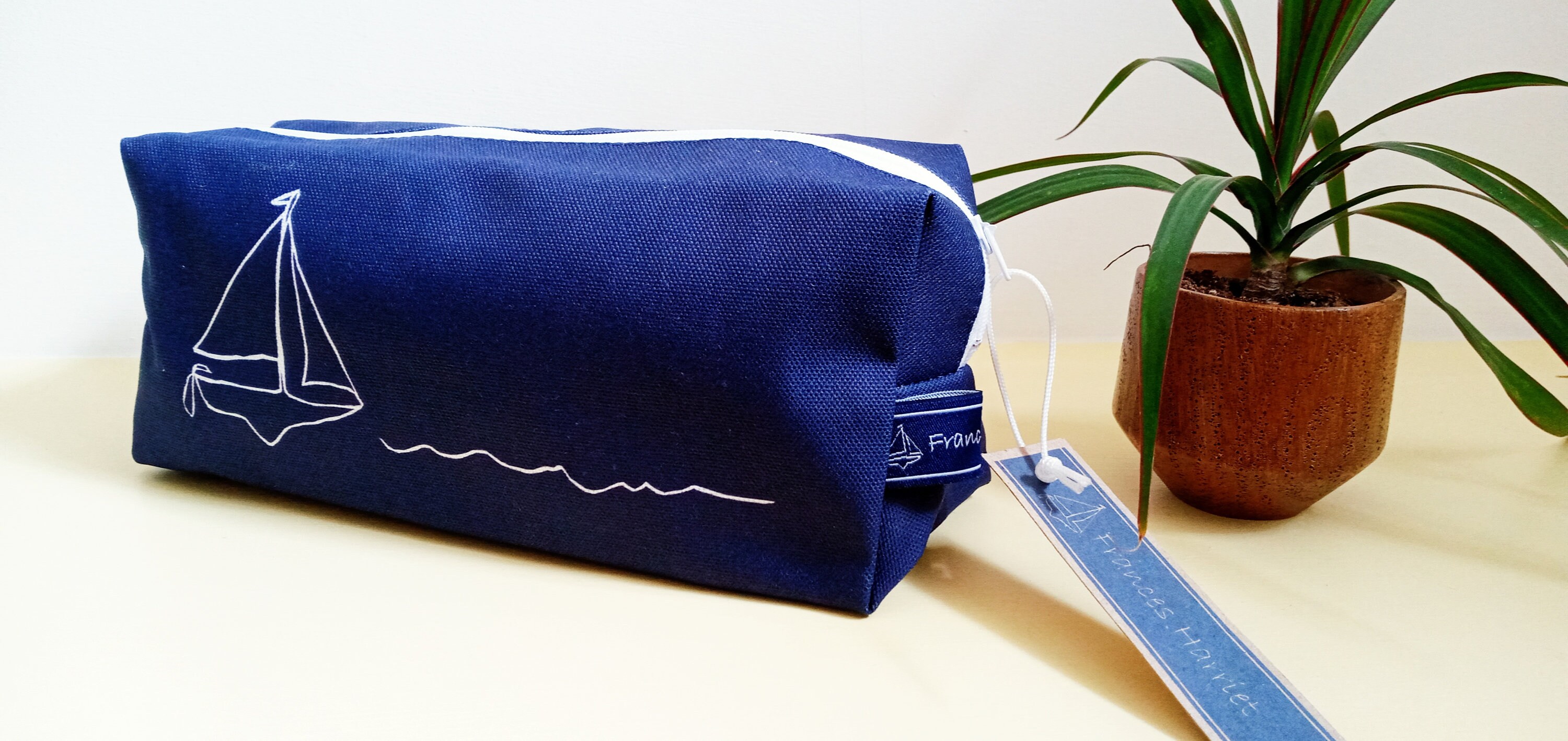 Nautical Wash Bag Etsy