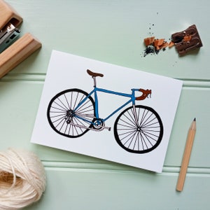 Bicycle Greetings Card