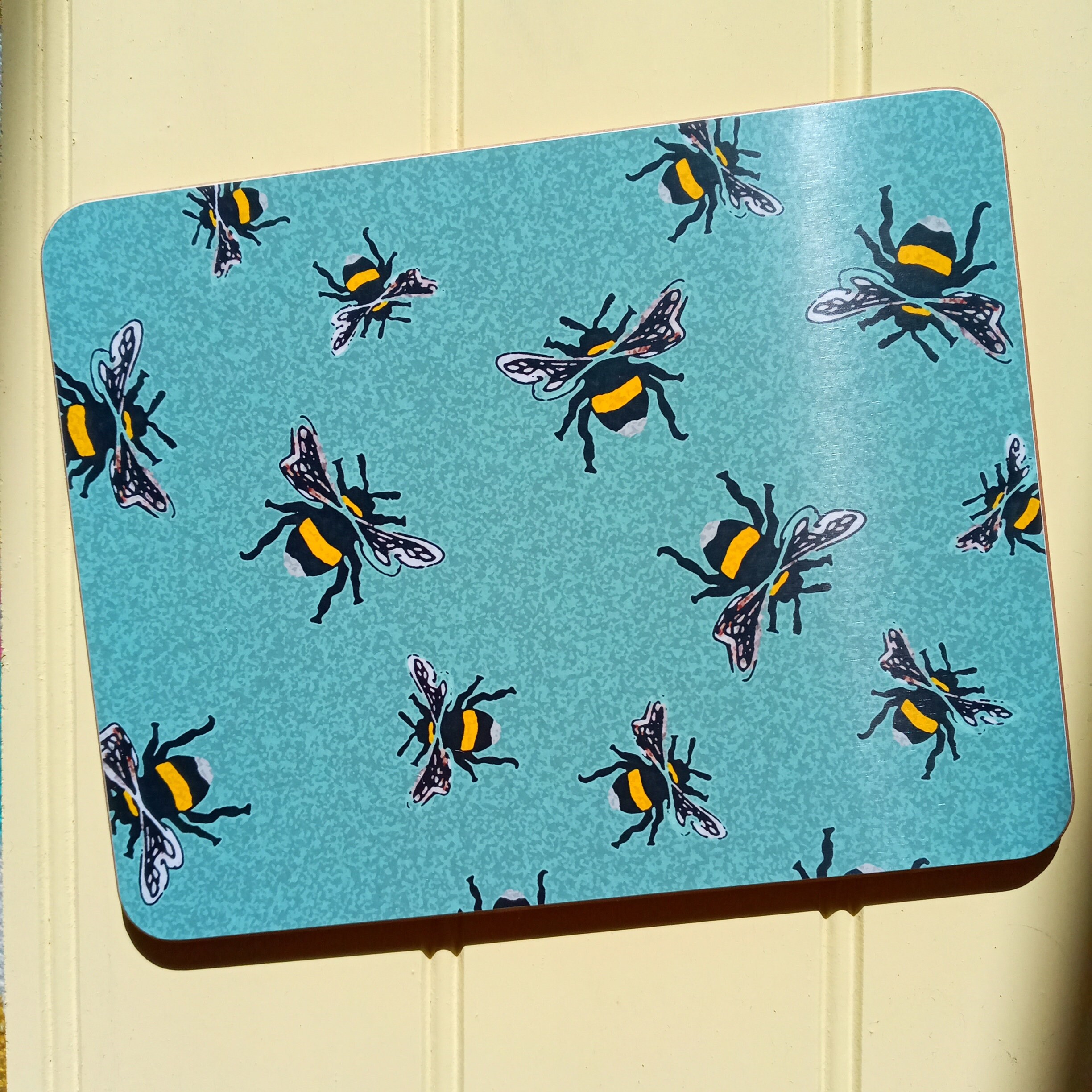 Bumble Bees Placemat Etsy UK