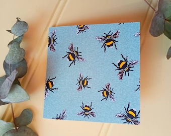 Bumble Bee Greetings Card