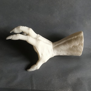 Devil Hand Wall Décor | White Demon Hand Wall Hook | Gothic Hat Holder