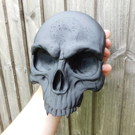 Skull With Fangs, Full Size, Vampire Style Replica Skull