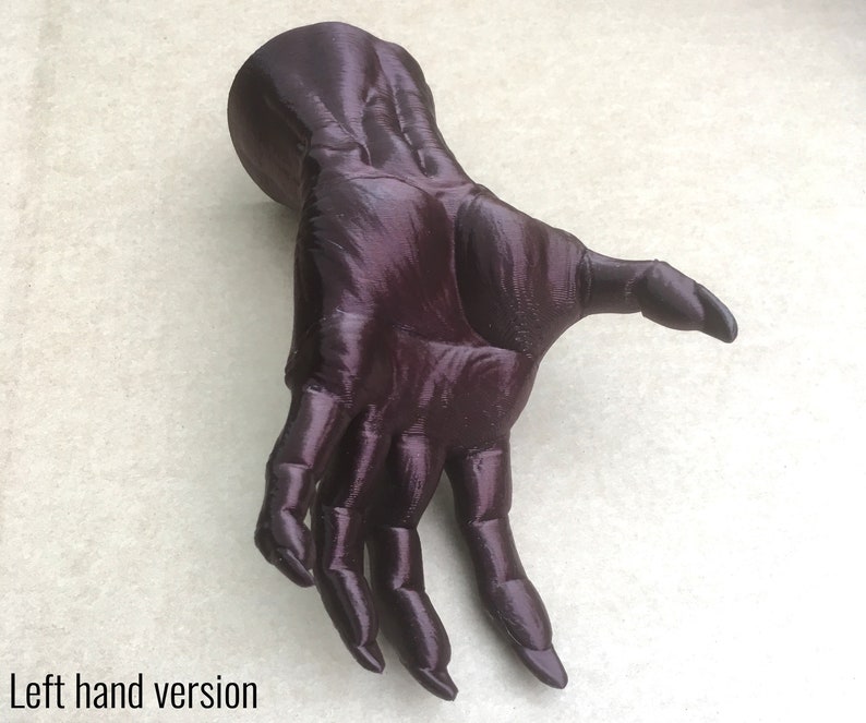 Hand Wall Mount Devil Hand Reaching From Wall Full Scale Etsy