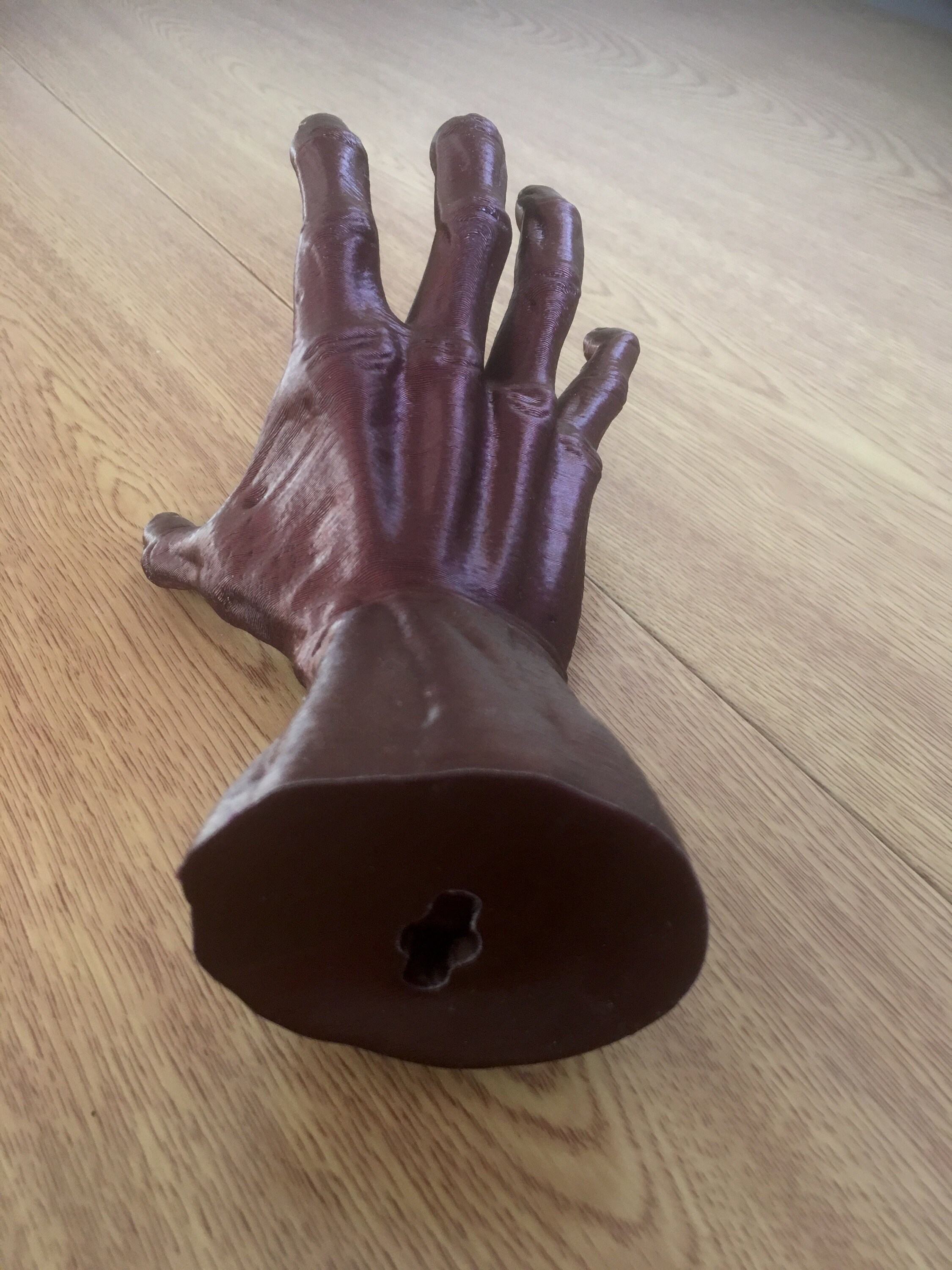 Hand Wall Mount Devil Hand Reaching From Wall Full Scale Etsy