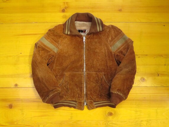 70s Corduroy Bomber Jacket - size L
