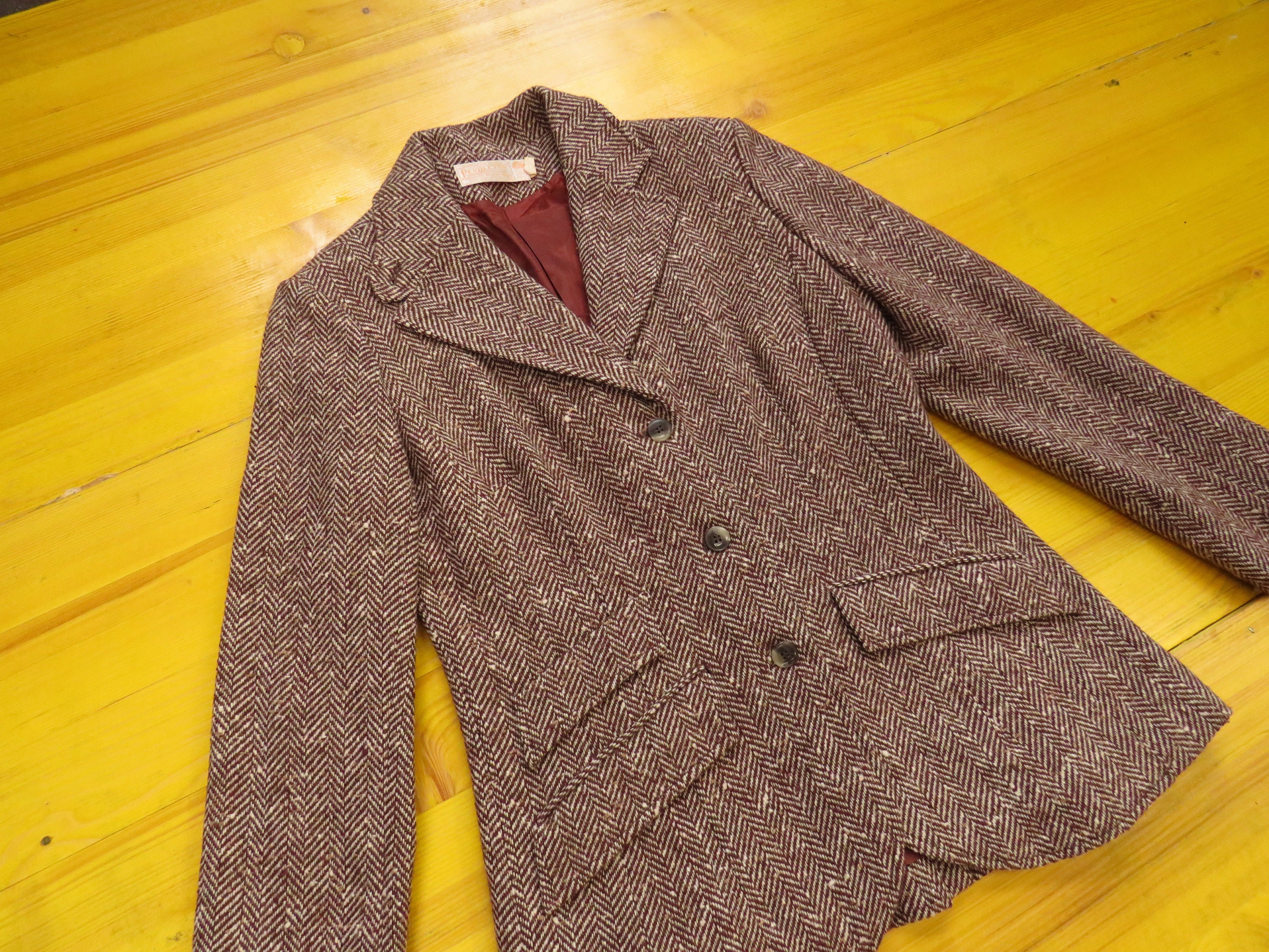 Vintage PENDLETON Wool Women Jacket size L women Etsy