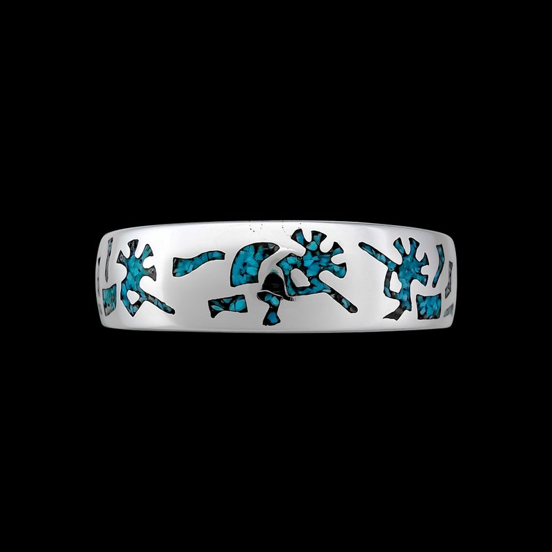 Fluting Kokopelli Band Etsy