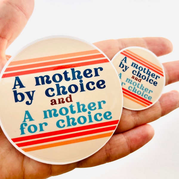 Pro Choice Decal | a Mother By Choice and A Mother For Choice | Roe V Wade Decal | Coat hanger