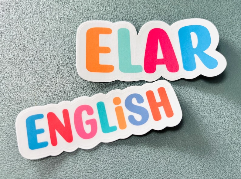 Custom School Subject Label Stickers: Personalized Back to School ...