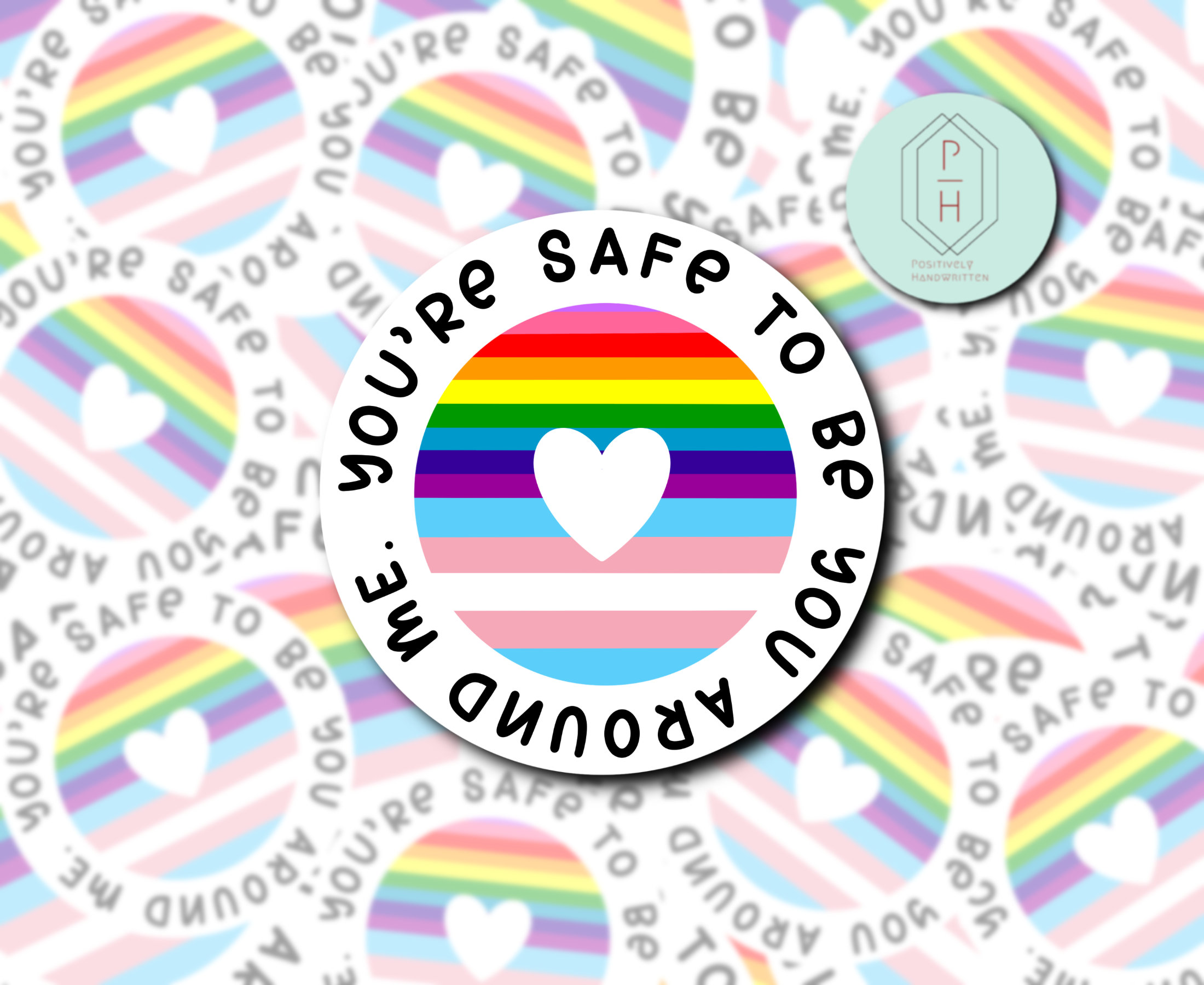 Progress Pride Flag Car Magnet | LGBTQ+ Ally, Trans Pride - Etsy