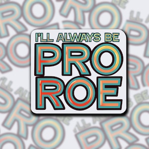 Pro Roe | Protect Women’s Rights | Retro Car Window Decal | Pro Choice Bumper Sticker | Roe V Wade Decal| Weatherproof | Coat hanger |