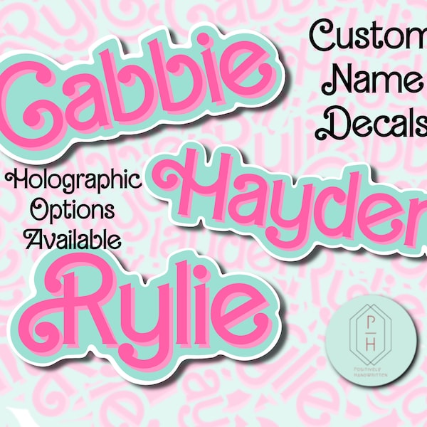 Personalized Name Stickers