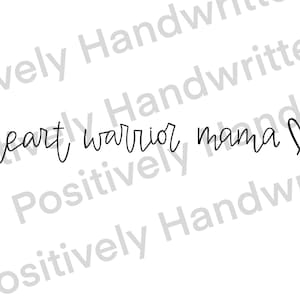Heart Warrior Mama PNG: CHD Awareness, Sublimation Design (Digital File)