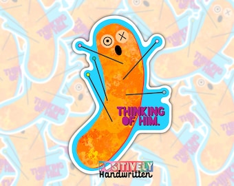 Cheese Puff Voodoo Sticker | Anti Trump, Anti Musk Decal