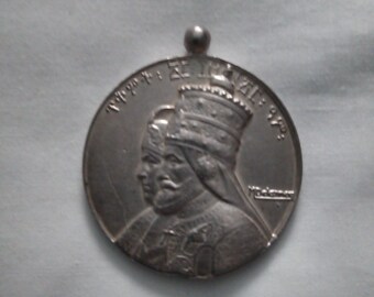 HAILE Selassie I Empress menen pendant