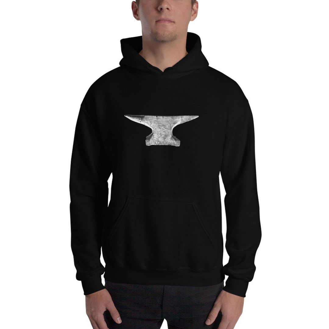 Tin Haul Serape Anvil (Black) - Men's Hoodie Sweatshirt
