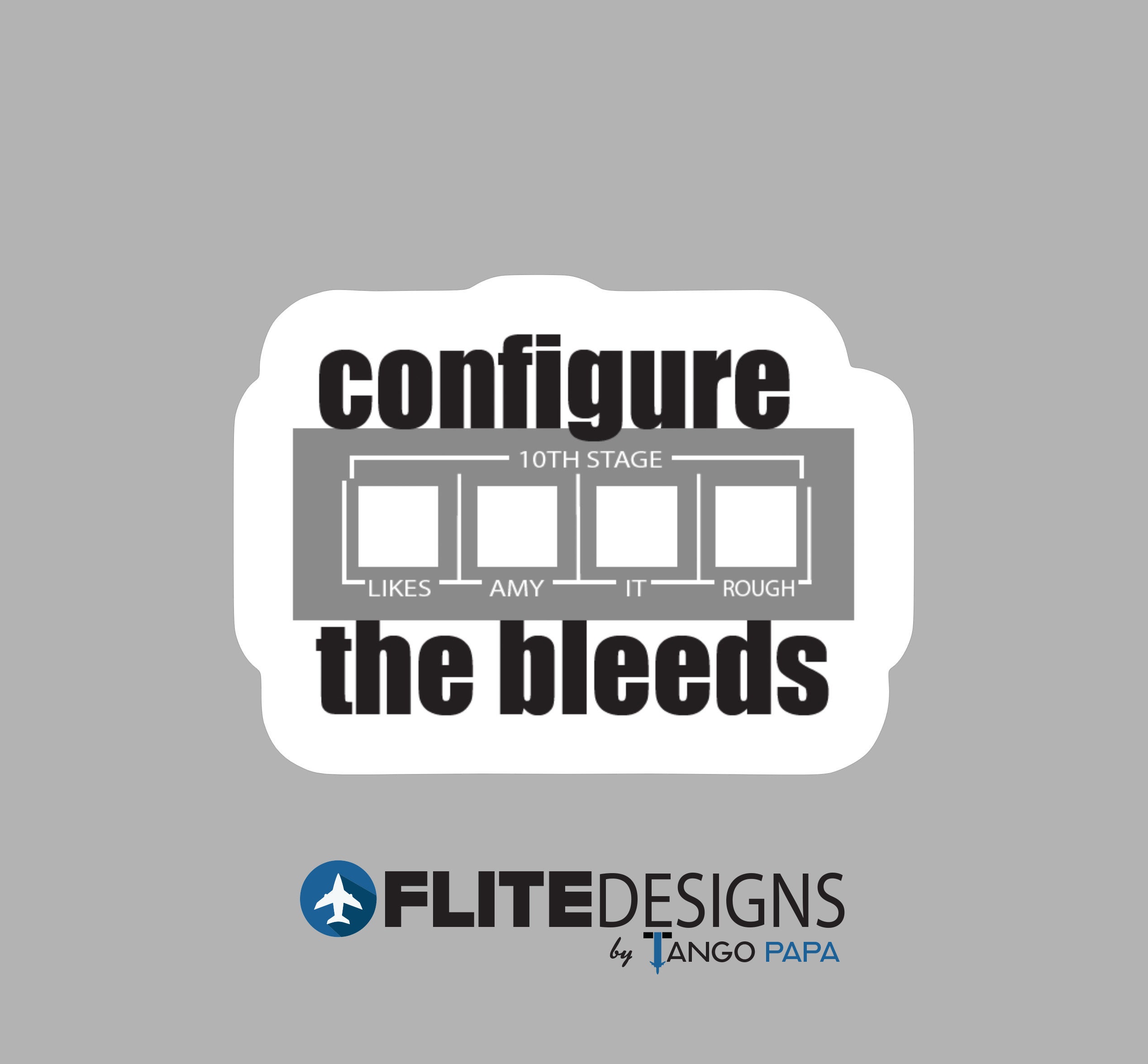 CRJ 200 Configure Bleeds Sticker | Funny Aviation Pilot Gift - Etsy