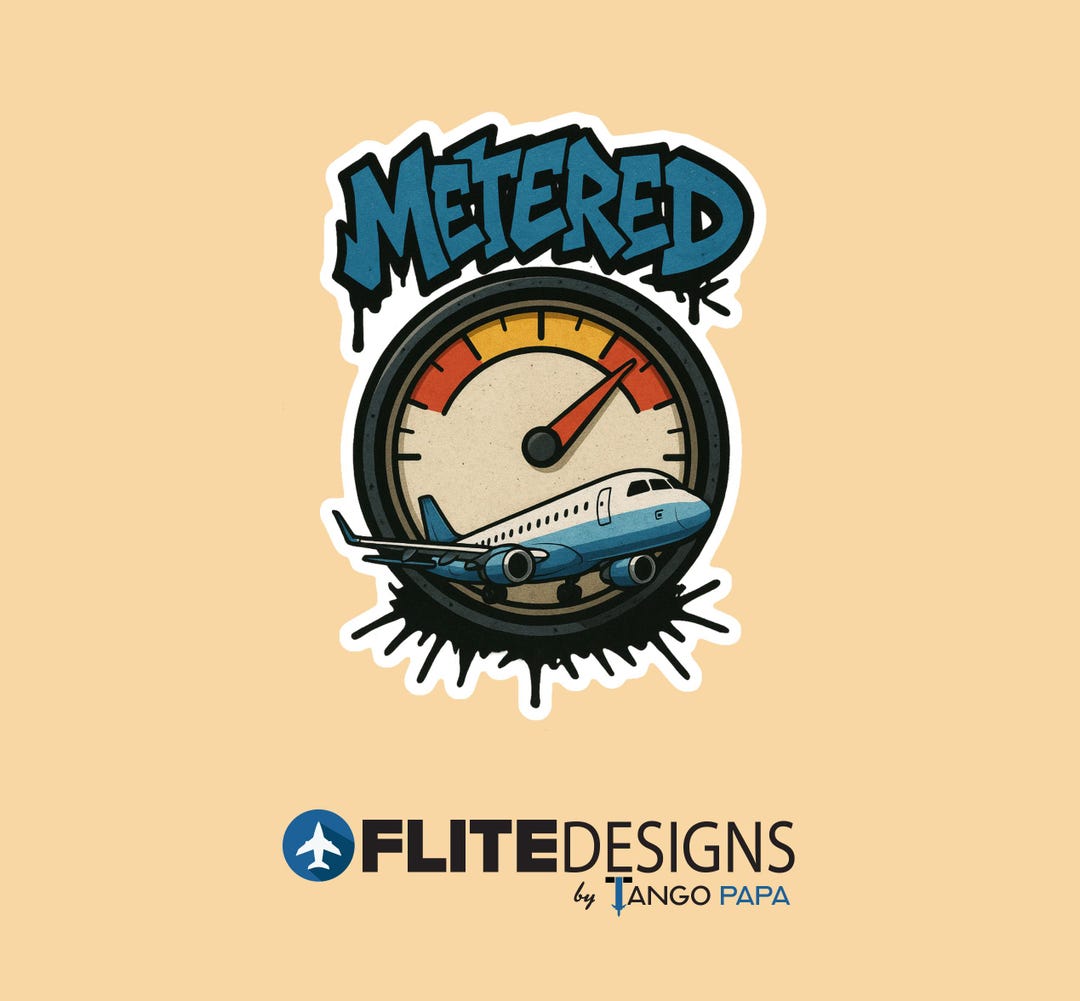 Notyouraverageflight Sticker Metered Aviation Sticker | Funny Pilot Gift - Etsy