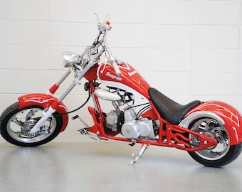 Mini Chopper Bike Plans: CAD entworfen, 6 Baumodelle (Digitaler Download)